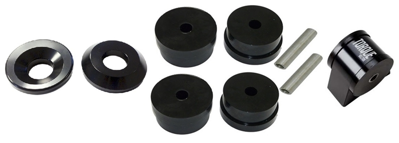 Mitsubishi Evolution Engine Mounts - Side/Rear + Front - Torque Solution - Inserts & Billet Combo - `08-`14 Mitsubishi Evolution Engine Mounts - Side/Rear + Front - Torque Solution - Inserts & Billet Combo - `08-`14